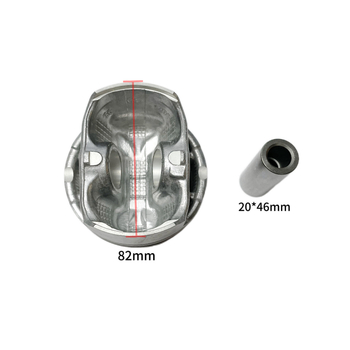 KUSIMA Pistona 11257612982 a BMW N52B25 2.5L Dome, 3 gyűrűs hornyok, Kombinált gyűrűs szerkezet, Barrel Face gyűrű profil, Alumíniumötvözet