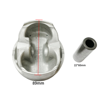 KUSIMA dugattyúgyűrű 11257613626 BMW N63B44 4.4L-hez - 3 hornyos kombinált gyűrű, hordókeresztmetszet, alumínium ötvözet, csapszeglyuk 22×58 mm