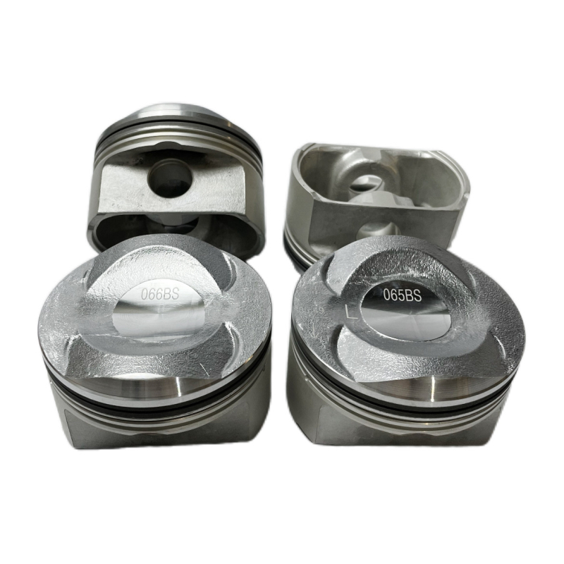 Dugattyú gyűrűkkel Audi Q5 3.2L-hez — alumínium ötvözet, 3 gyűrűs hornyok, kombinált gyűrűk, barrel alakú keresztmetszetű gyűrűk, csapfurat 20×48 mm