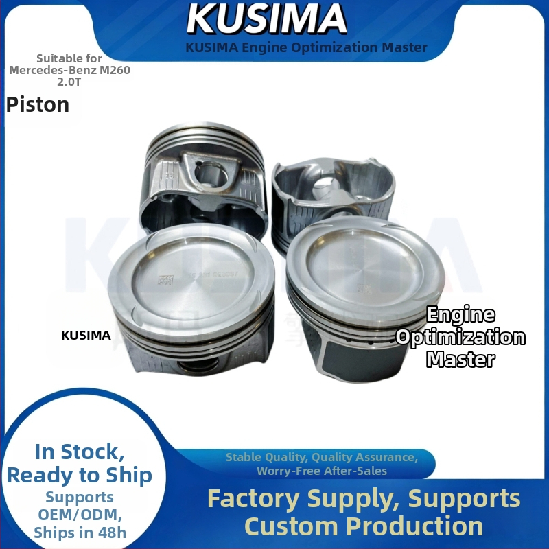 KUSIMA dugattyúgyűrű A2600300400 Mercedes-Benz M260 2.0T motorhoz — Gyűrűtípus: Kombinált gyűrű; Gyűrű nyílásainak száma: 3; Átmetszés: Barrel-Face; Anyag: alumínium ötvözet