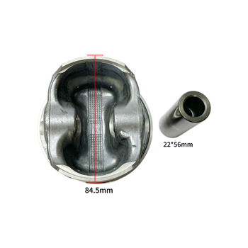 Audi 4.0T motorhenger gyűrűkészlet - 3 csatornás összetett gyűrű, barrel-face keresztmetszet, alumínium ötvözet