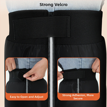 Elektriliste mootorrataste jaoks põlvekaitsmed – talvise tuule ja külma eest kaitse, katab põlve ja pahkluu