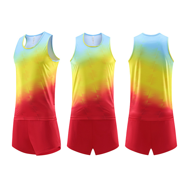 Ultra könnyű uniszex sprint mellény és atlétikai edzőruha szett, gyorsan száradó poliészter 100%, bélés poliészterből, felnőtteknek