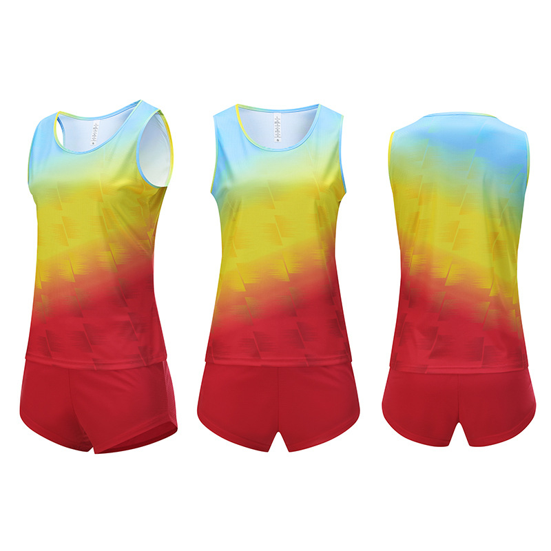 Ultra könnyű uniszex sprint mellény és atlétikai edzőruha szett, gyorsan száradó poliészter 100%, bélés poliészterből, felnőtteknek