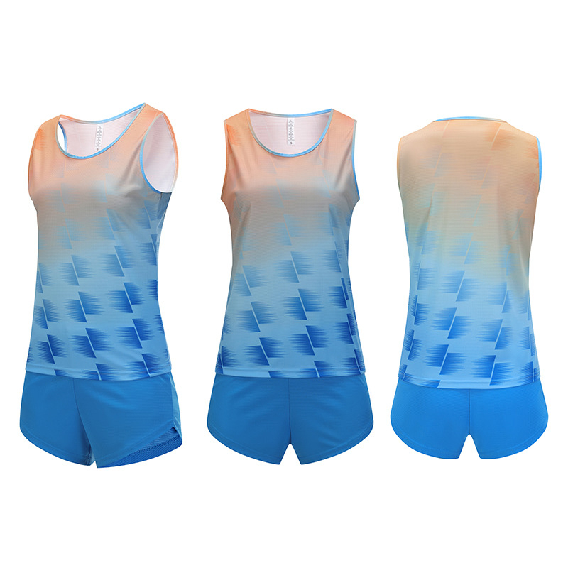 Ultra könnyű uniszex sprint mellény és atlétikai edzőruha szett, gyorsan száradó poliészter 100%, bélés poliészterből, felnőtteknek