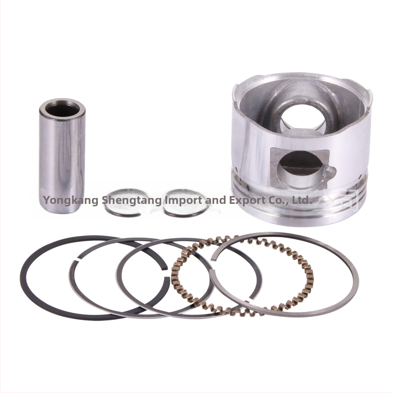 Goofit Pisto žiedo rinkinys Gy6 50cc 139QMB Taotao Baja Jonway Lance – 3 žiedo įdėklai, integruotas žiedas, cilindro paviršiaus žiedas, aliuminis, kodas K082-010