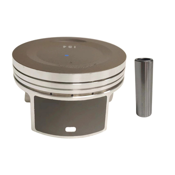 Motorkerékpár-dugattyú Yamaha YBR250 és XTZ250-hez — alumínium, 3 gyűrűs hornyok, kombinált gyűrűk, kónikus gyűrűk