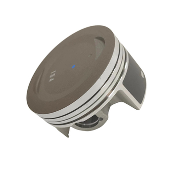 Motorkerékpár-dugattyú Yamaha YBR250 és XTZ250-hez — alumínium, 3 gyűrűs hornyok, kombinált gyűrűk, kónikus gyűrűk