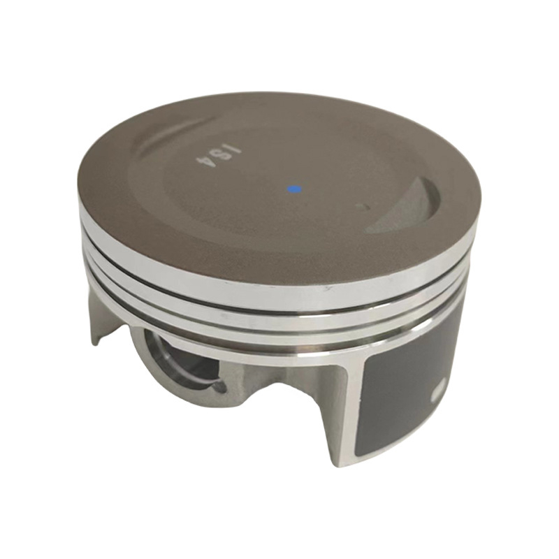 Motorkerékpár-dugattyú Yamaha YBR250 és XTZ250-hez — alumínium, 3 gyűrűs hornyok, kombinált gyűrűk, kónikus gyűrűk