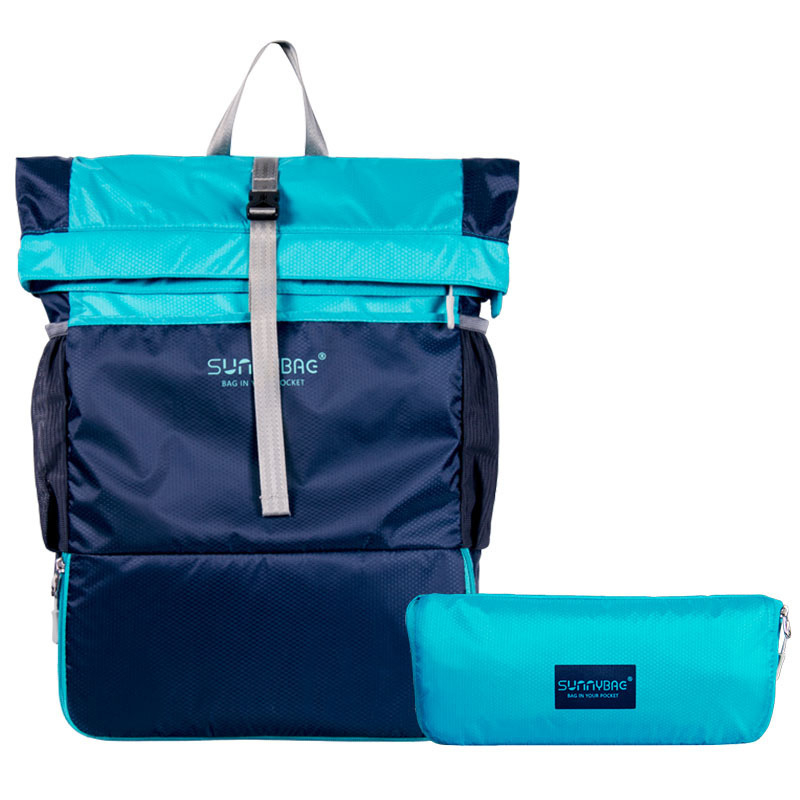 40L sulankstoma nailoninė žygio kuprinė – atspari vandeniui, dėvėjimuisi atspari, apsauga nuo vagystės, ergonomiškas nugaros panelis lauko veiklai