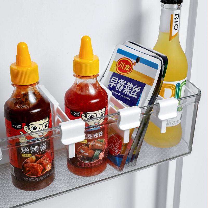 Ledusskapja atdalīšanas panelis, plastmasas, japāņu stila, āķa uzstādīšana, 1 slānis