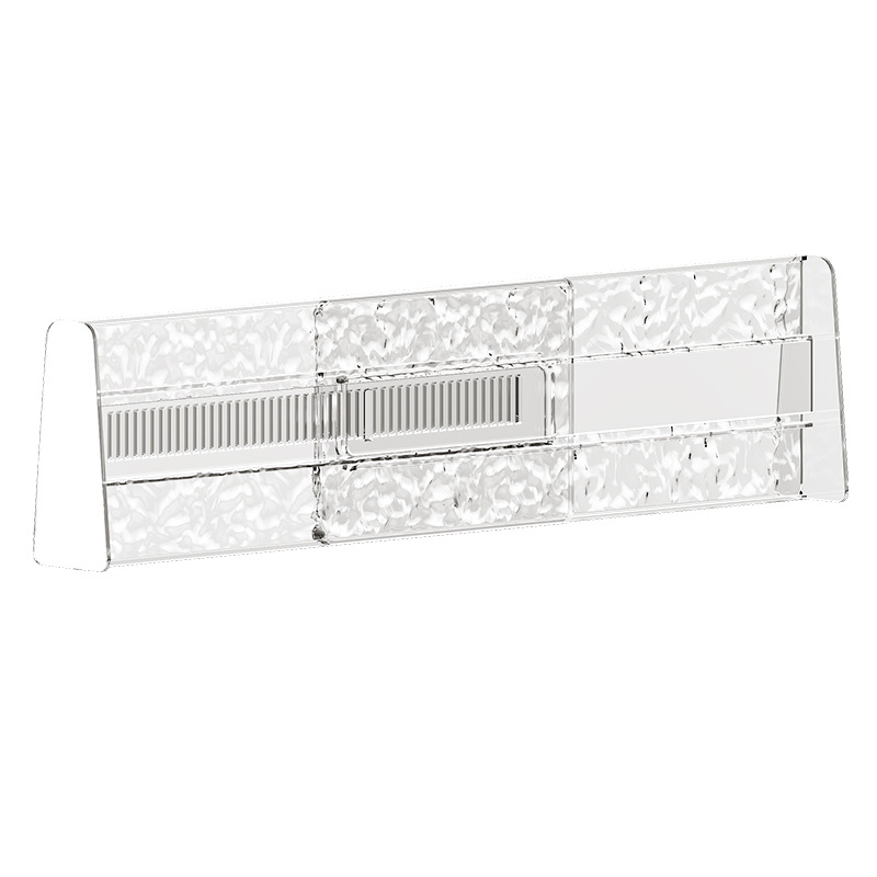 Разделител за чекмеджета за бельо и чорапи – гъвкав хоризонтално-вертикален разделител, 1 слой, PET материал