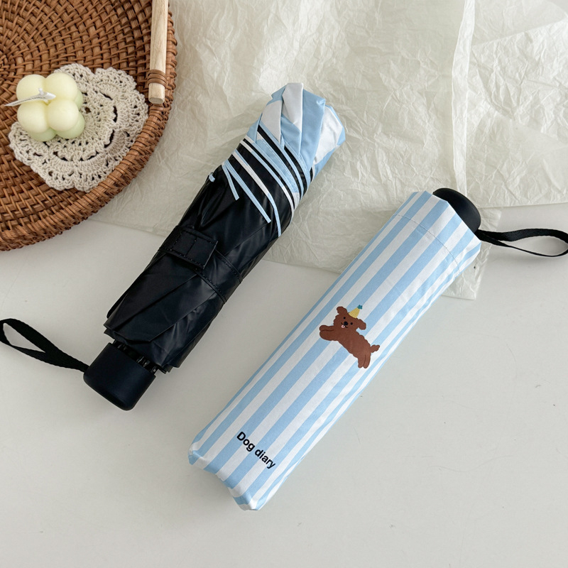 Automatinis sulankstomas skėtis saulėms ir lietui, UV apsauga UPF>50, 8-ribių rėmas iš lydinio, 190T poliesterio audinys, tvirta medinė rankena