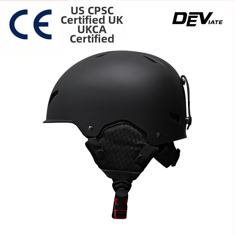 Pieaugušo slēpošanas ķivere, universāla, WX - EPS granulu materiāls + ABS čaula, drukāts logotips