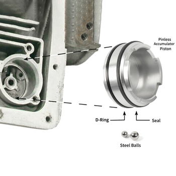 RASTP Σετ μετάδοσης για 4L60E/4L65E/4L70E — Μπροστινός ενεργοποιητής αποθήκευσης ενέργειας, κράμα αλουμινίου, 77987-01k 77998-03k