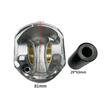 VW T6 2.0T dieselhez piston-összeállítás – KUSIMA, alumínium ötvözet, 4 hengeres motor, 3 gyűrűrekesz, barrel típusú gyűrű, Alkatrész szám 04L 107065 G