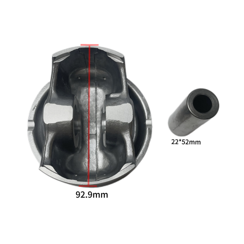 KUSIMA Nagy Pontosságú Dugattyú-összeszerelés Mercedes-Benz M272 hibrid motorhoz, hengerátmérő 92.9 mm, 3 gyűrű, gyűrűk szerkezete: kombinált, anyag: fém, alkatrész szám A2720300618