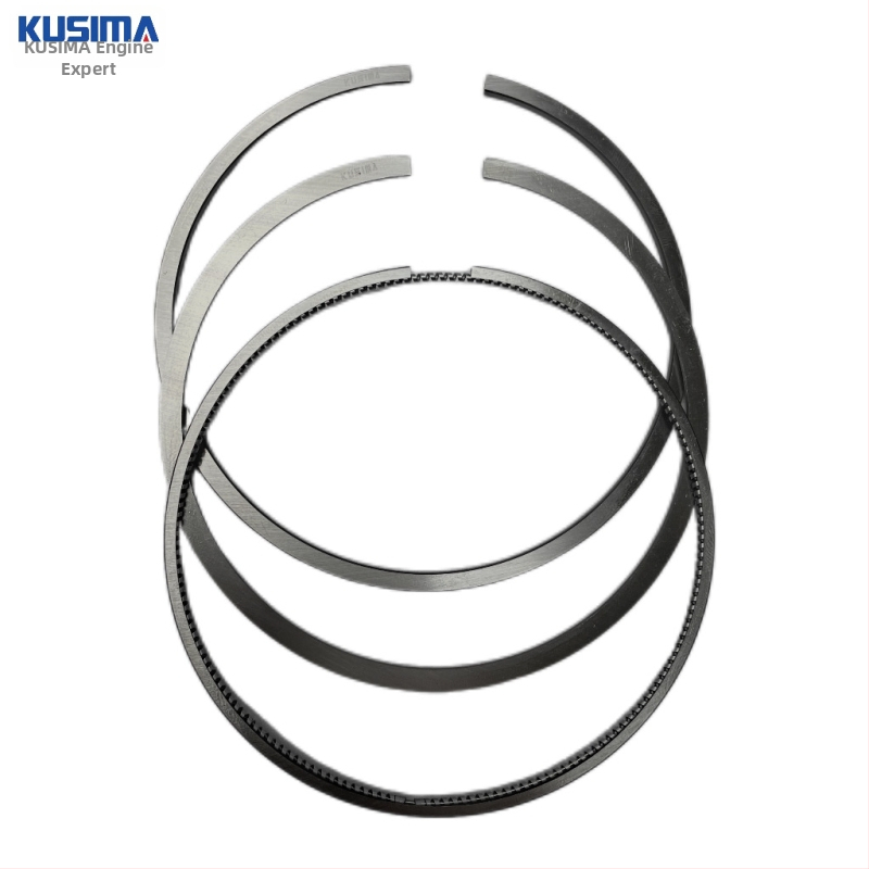 Pistonu gredzens Land Rover 3.0T dīzeļdzinēja — Ø84 mm, 3 gredzeni, savienojošs gredzens, baļķa formas šķērsgriezums LR041639