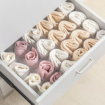 Пластмасов разделител за чекмеджета, креативен дизайн, настолен монтаж, еднослоен, подходящ за канцелария