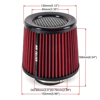 Филтър за въздух с mushroom-head OFI105 за общо приложение (Модел OFI105; Категория: въздушен филтър; Приложение: общо)