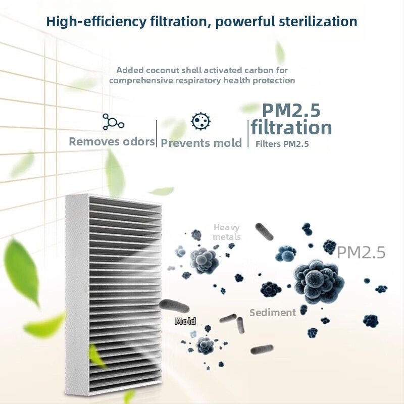 Filtru de aer pentru automobil cu carbon activ, pentru Qichen T70 – Ningfeng