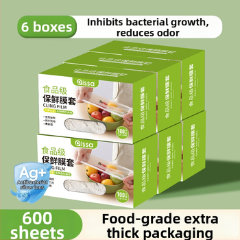Antibakterijski pokrov folije za očuvanje svježine, jednokratne vrećice za hranu, kuhinjska folija s podesivim zatvaranjem