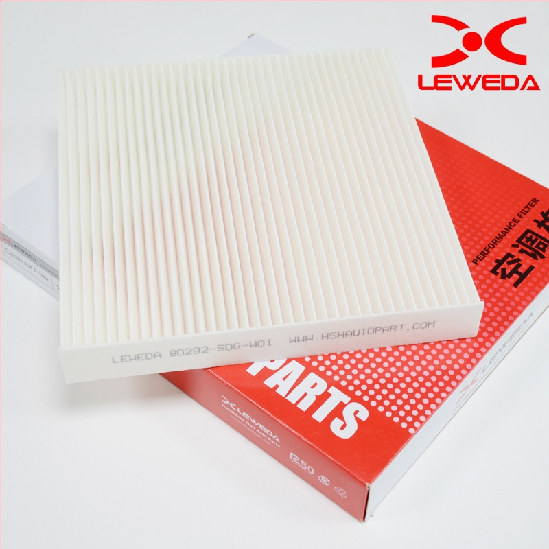 LEWEDA auto klimata filtrs – standarta tipa, modelis 80292-SDG-W01, saderīgs ar Honda Civic, Accord, Odyssey, Siwei, SIBO Rui Siming