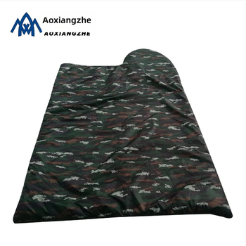 Miego maišos su tigro kamufliažu, tuščiaviduris medvilnės užpildas, pamušalas Chunya Spun, poliesterio audinys, aplankos stilius, 1500 g