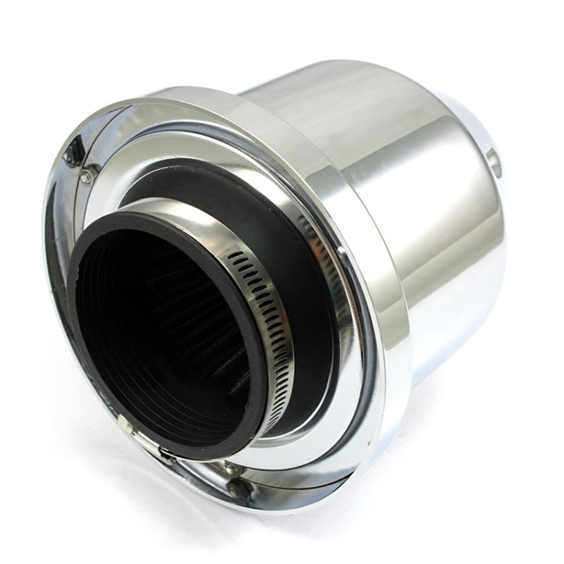 Filtru de aer de admisie cu flux înalt, din fibră de carbon, cu capă în formă de ciupercă, model XH-UN005, pentru autovehicule cu transmisie manuală