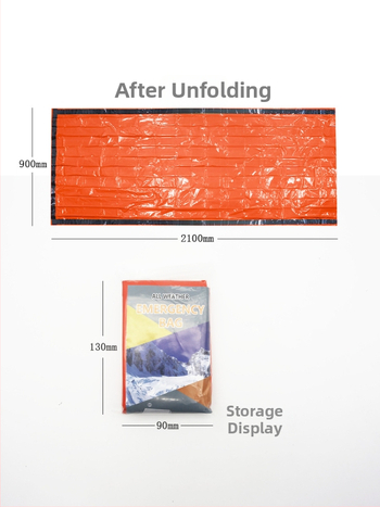 Išskirtinis miego maišelis lauko kempingavimui – PE užpildas, PE pamušalas, PE audinys, vokų konstrukcija, svoris 137 g