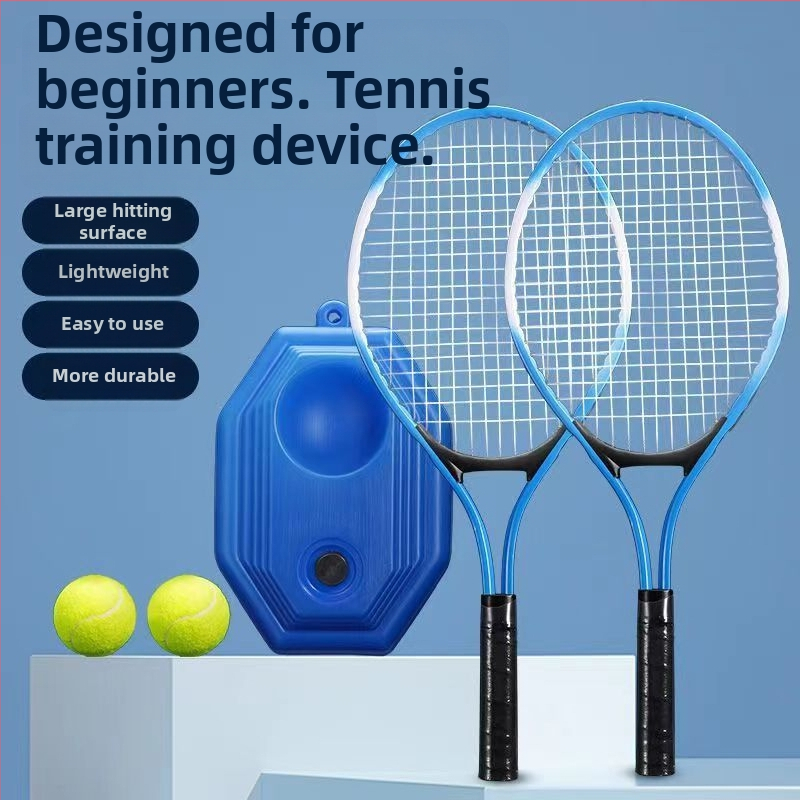 Teniso treneris savarankiškom treniruotei su fiksuoto atsispėjimo linijos sistema – gumos medžiaga, universalios specifikacijos, prekės ženklas Tianxu