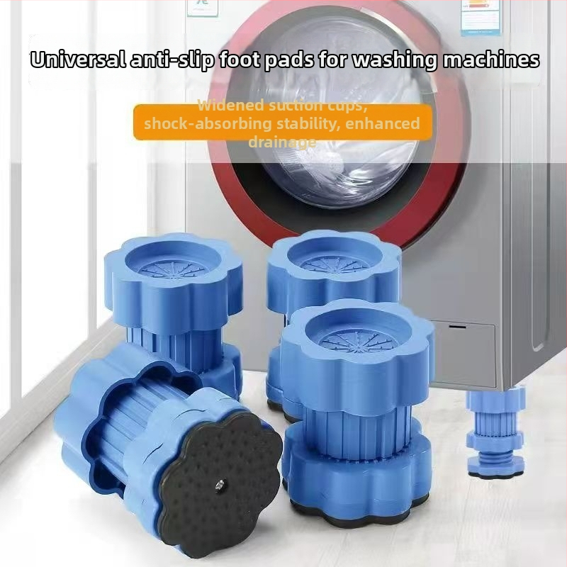 Skalbimo mašinos kojų pagalvėlė – neslystanti, anti-vibracinė, reguliuojamo aukščio, universalus, be įrengimo