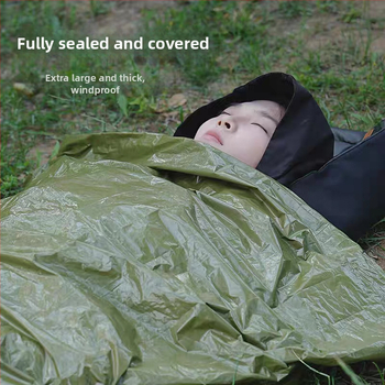 Mitmekülgne magamiskott matkamiseks ja ellujäämiseks (Bränd: Blue Sail; Päritolu: Hiina; Toote kategooria: Magamiskott, Ellujäämisvahendid)