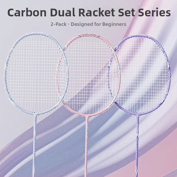 Youyou badminton raketė su anglies pluošto rėmu, svoris 95-100 g, rankenos storis G2, vidutinio kietumo raketės strypas, logotipo spausdinimas galimas, pritaikymas