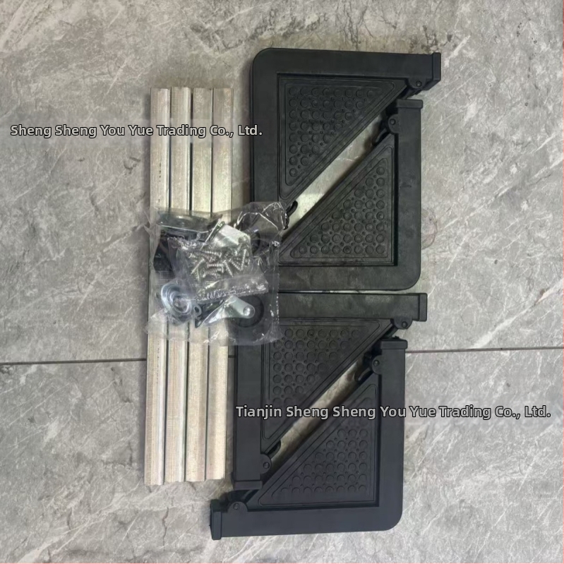 Nerūsējošā tērauda veļas mazgājamās bāze ar universālo riteņa stiprinājumu – pretslīdējoša, regulējama, pārvietojama – piemērota pilnīgi automatizētām veļas mazgājamām mašīnām