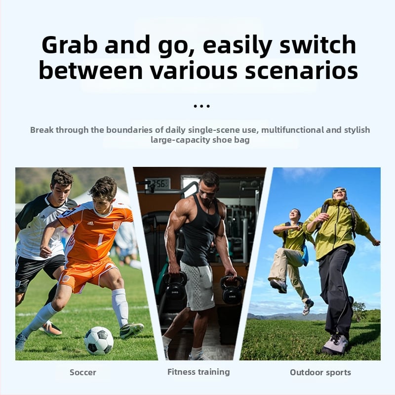 Saipu Wolf spordijalatsite kott, suur mahutavus, kaasaskantav, kaasaegne minimalistlik stiil, tootekood YDXB02-3