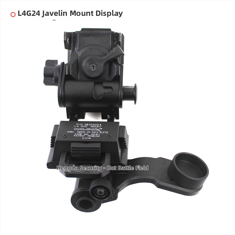 Držiak pre PVS-14 nočné videnie s CNC hliníkovou zliatinou, dovetail J-arm most, kompatibilný s L4G24