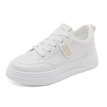 Ženske casual tenisice, Leisure stil, okrugla vrh prsta, materijal gornjeg dijela: umjetni PU, visina pete: niska 1–3 cm, potplat: guma