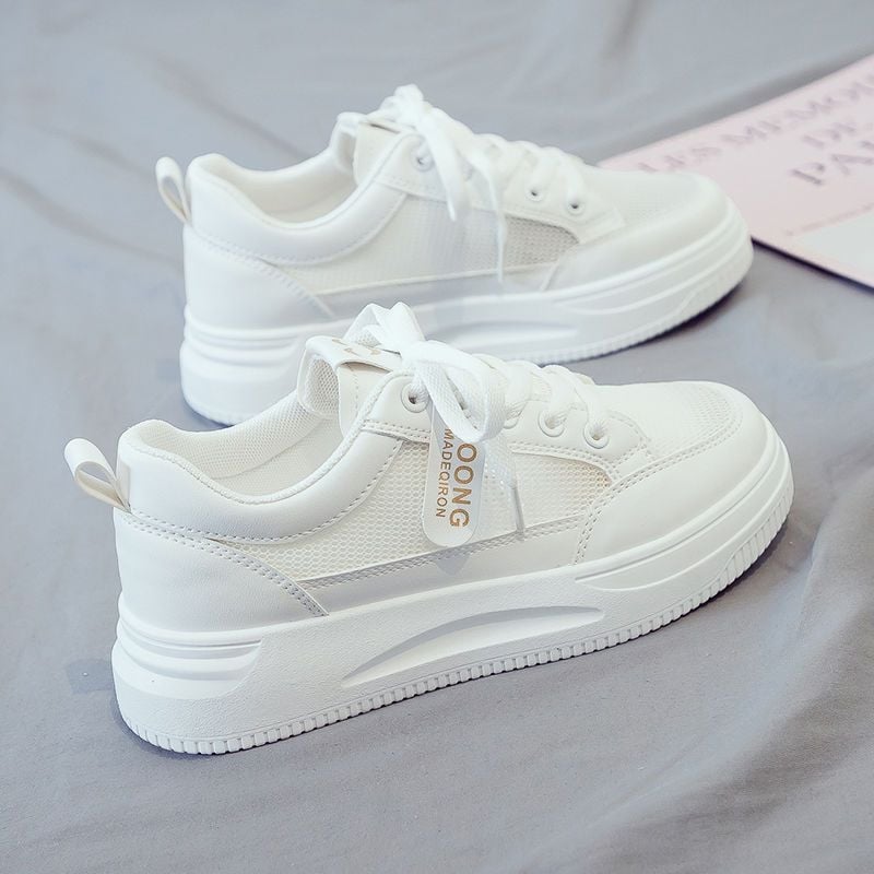Ženske casual tenisice, Leisure stil, okrugla vrh prsta, materijal gornjeg dijela: umjetni PU, visina pete: niska 1–3 cm, potplat: guma
