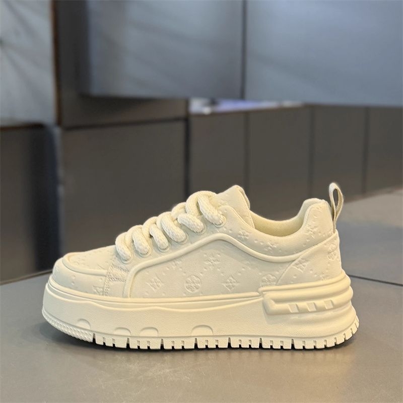 Férfi gördeszka cipő - kerek orr, PU felsőrész, PVC talp, fűzős záródás, középmagas