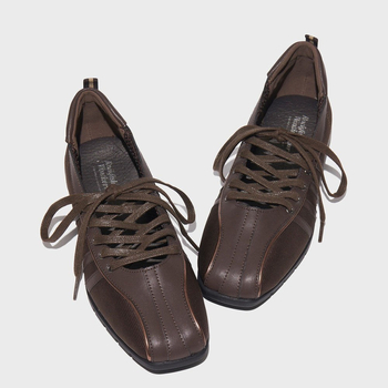 RICKYNEE Mary Jane versiune coreeană, vârf pătrat, partea superioară din microfibră, piele cu granulație corectată, toc mic 1–3 cm