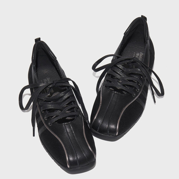 RICKYNEE Mary Jane versiune coreeană, vârf pătrat, partea superioară din microfibră, piele cu granulație corectată, toc mic 1–3 cm