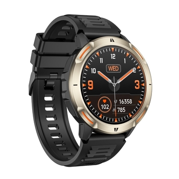 Išmanusis laikrodis lauko sportui: širdies ritmo stebėjimas, kraujospūdžio matavimas, Bluetooth skambučiai, miego stebėjimas, Android suderinamumas