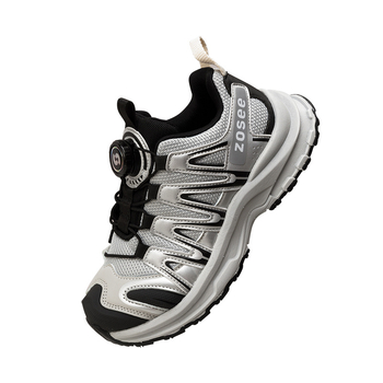 Zēnu pārgājienu kurpes bērniem – elpojošs sintētiskās ādas augšējais slānis, gumijas zole, āra skrējēju kurpes, 2025. gada pavasaris izlaišana