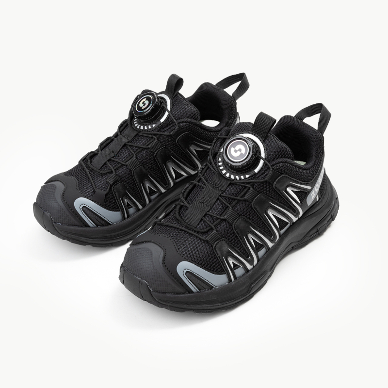 Zēnu pārgājienu kurpes bērniem – elpojošs sintētiskās ādas augšējais slānis, gumijas zole, āra skrējēju kurpes, 2025. gada pavasaris izlaišana