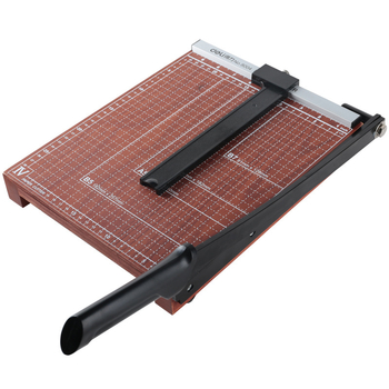 Deli 8004 Paberilõikur – lõike laius 250 mm, lõike pikkus 300 mm, mahutavus 15 lehte 70 g, manuaalne puidust lõikur