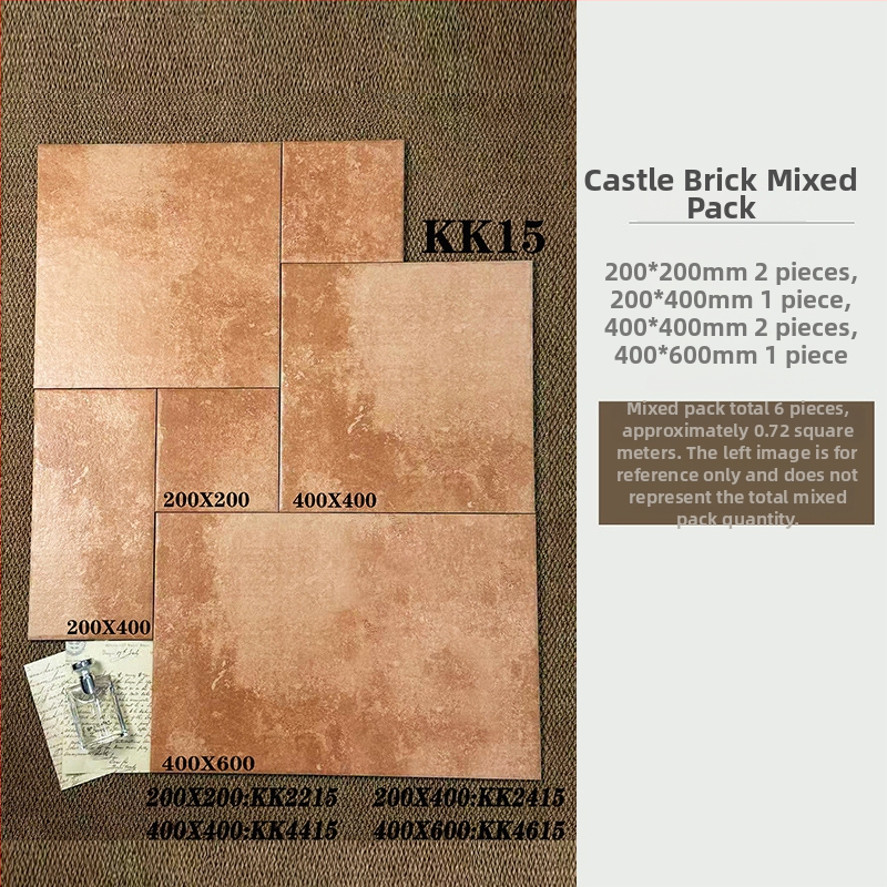 Ősi téglára emlékeztető padlólap, kőhatású minta, matt felület, csúszásmentes és kopásálló, fürdőszobába, nappaliba, folyosóra, étkezőbe, konyhába, teraszra