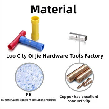 Set od 1280 predizoliranih crimp terminala u kutiji, međupoveznik; materijal: Tool Steel