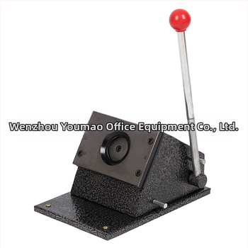 Käsitsi ümmarguse paberi lõikur ja PVC-kaartide lõikemasin