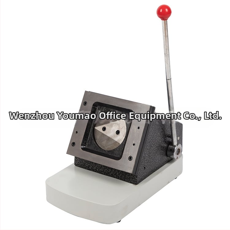 Käsitsi ümmarguse paberi lõikur ja PVC-kaartide lõikemasin